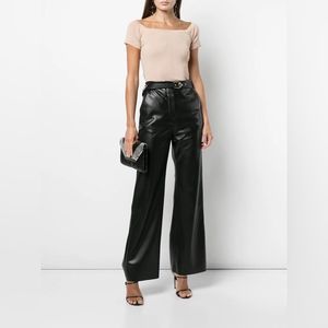 L’Agence Yuki Off Shoulder Knit Top